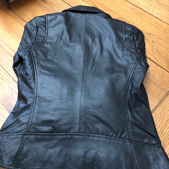 NWT Women's Kenna-T Leather Jacket - Picture 2 of 5